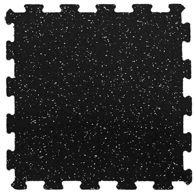 Interlocking Gym Floor Mats, 1/2 in Thick