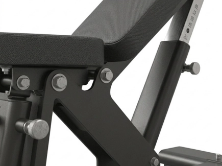 Adjustable weight bench backrest with multiple training positions
