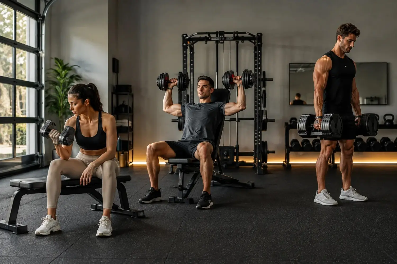FAMILY HOME GYM WORKOUT
