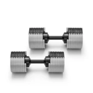 TitanBlock 80 Adjustable Dumbbells – 80LB Selector Set