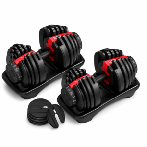 ProDial 80 Adjustable Dumbbells – 80LB Dial-A-Weight Set